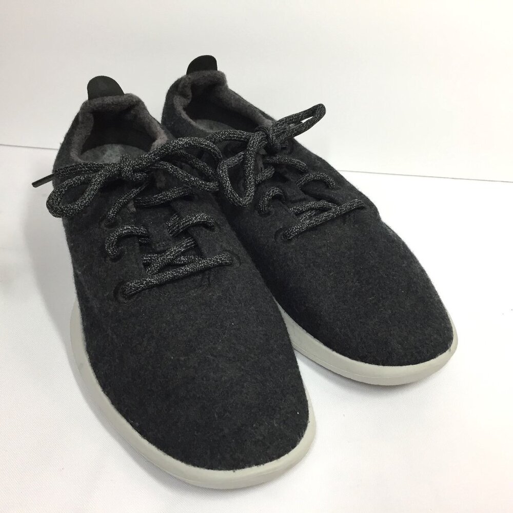 Allbirds Wool Runners Black Merino Wool Sneakers Womens Size 10